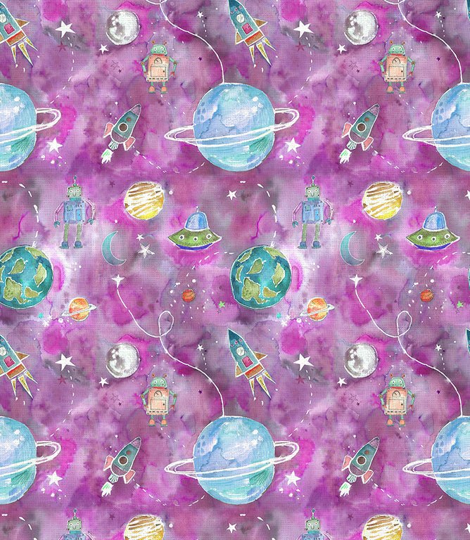 Out Of This World Fabric / Blossom - Just Fabrics