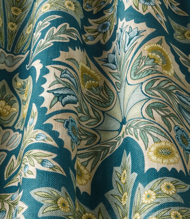 Murano Fabric / Teal - Just Fabrics