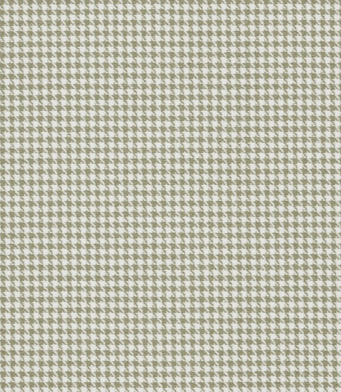 Houndstooth FR Fabric / Olive - Just Fabrics