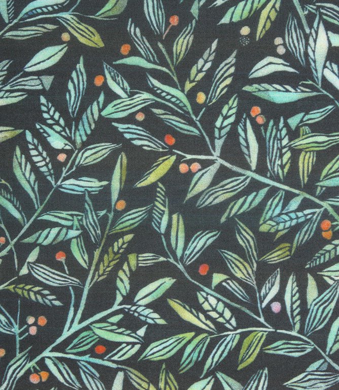 Torquay Lomond Fabric / Pomegranate - Just Fabrics