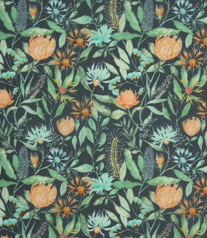 Fortazela Lomond Fabric / Sapphire - Just Fabrics