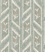 Meadow Path Fabric / Duck Egg - Just Fabrics