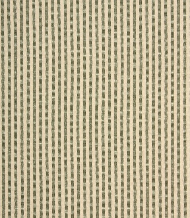 Broadway Stripe Fabric / Green - Just Fabrics