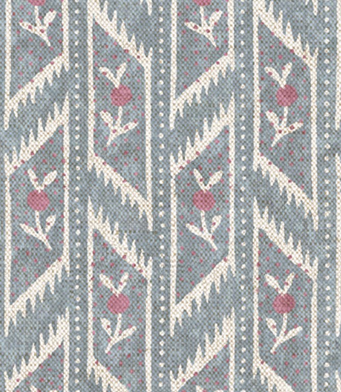 Meadow Path Fabric / Berry - Just Fabrics