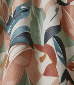 Artisan Leaf Fabric / Sea Holly - Just Fabrics