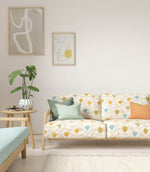 Padukka Fabric / Tangerine - Just Fabrics