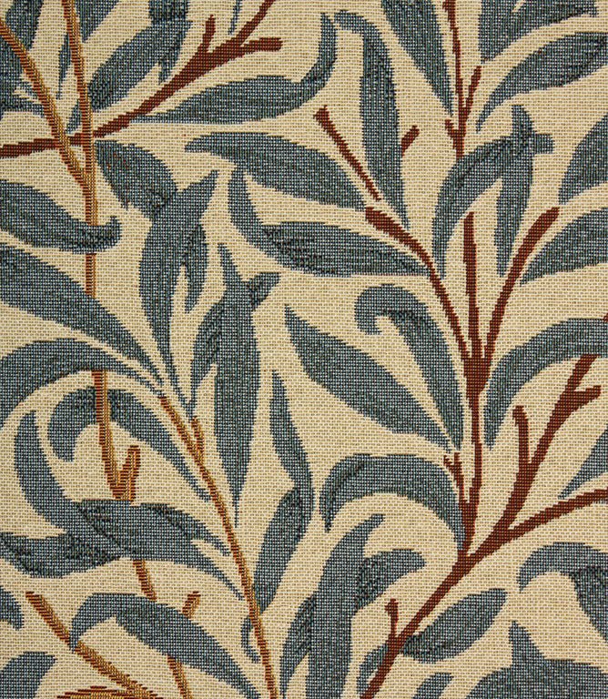 Willow Bough Tapestry Fabric / Azure - Just Fabrics