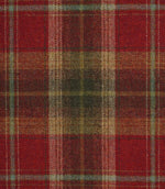 Balmoral Fabric / Claret - Just Fabrics