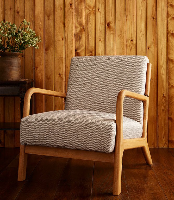 Azar FR Fabric / Smoke - Just Fabrics