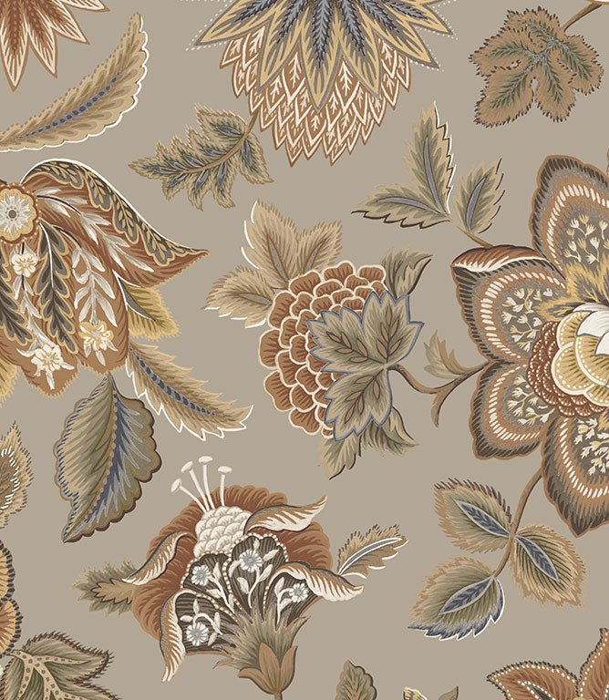 Manasi FR Fabric / Oatmeal - Just Fabrics