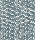 Ayumi FR Fabric / Slate Blue - Just Fabrics