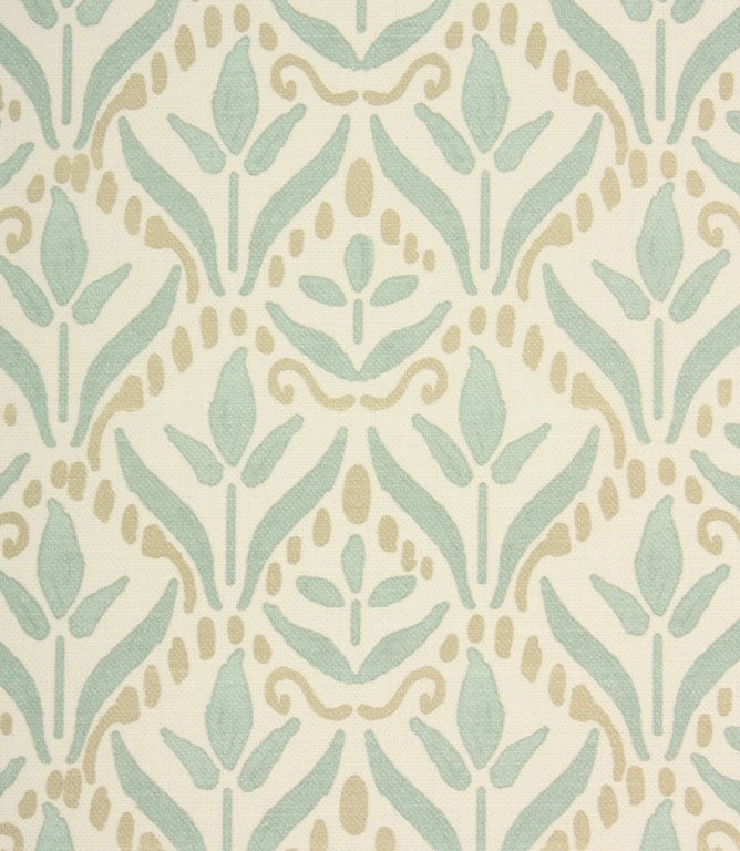 Enid Fabric / Duck Egg - Just Fabrics