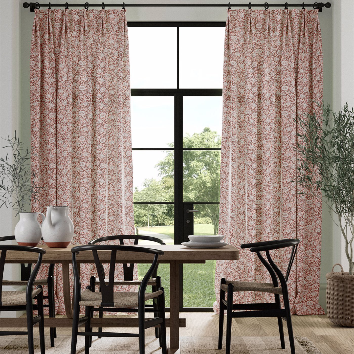 Mallow Fabric / Madder - Just Fabrics