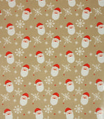 Father Christmas PVC Fabric / Multi - Just Fabrics
