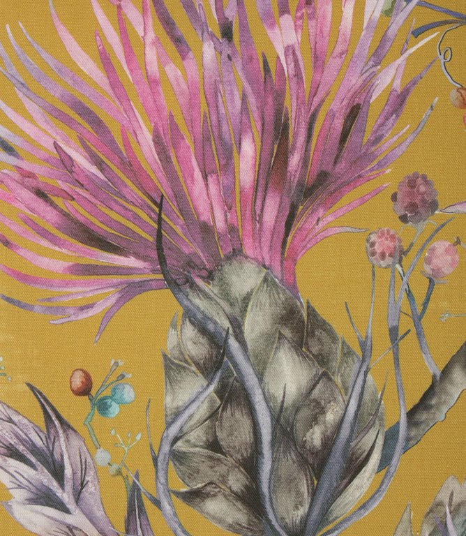 Elysium Fabric / Gold - Just Fabrics