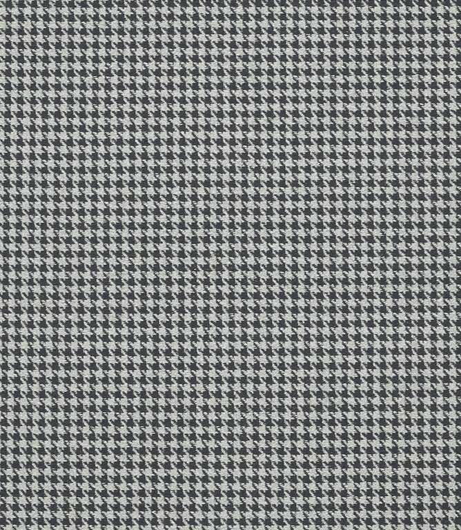 Houndstooth FR Fabric / Sapphire - Just Fabrics