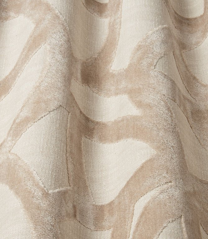 Orbit Fabric / Stone - Just Fabrics