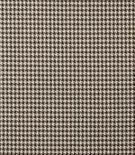 Houndstooth FR Fabric / Chocolate - Just Fabrics