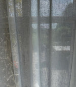 Lisbon Sheer Fabric / White - Just Fabrics