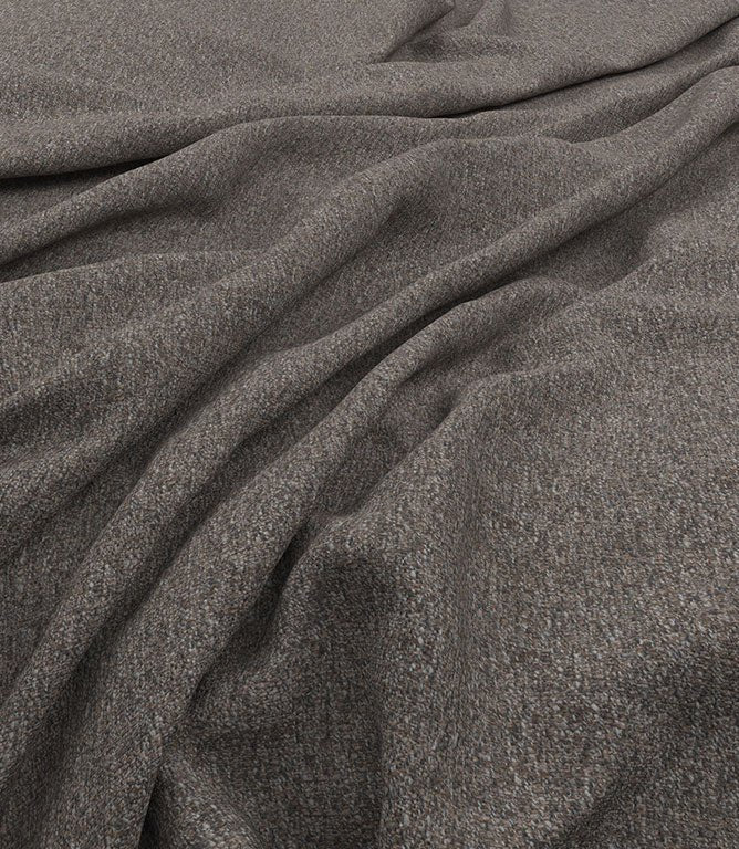 Bramley FR Fabric / Gravel - Just Fabrics