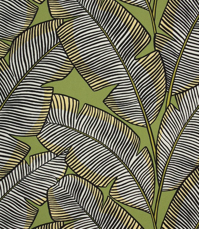 Lana Outdoor Fabric / Vert - Just Fabrics