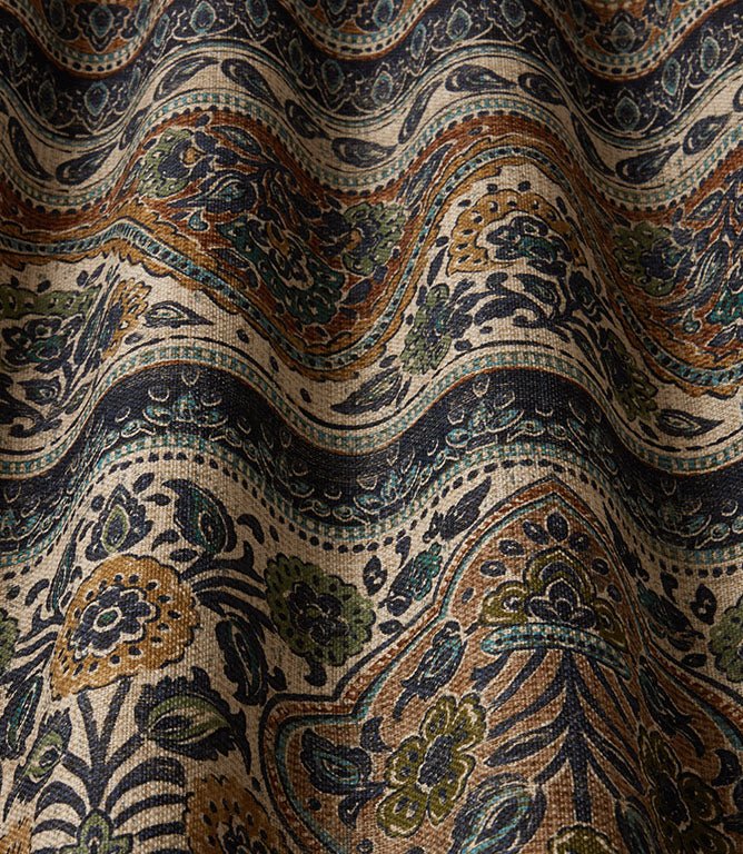 Sari Fabric / Indigo - Just Fabrics