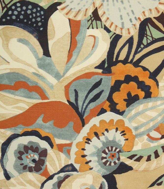 Eden Fabric / Indigo - Just Fabrics