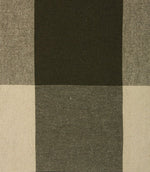 Aldsworth Chunky Check Fabric / Khaki - Just Fabrics