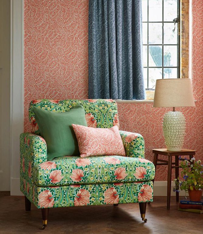 Pimpernel Fabric / Shamrock / Watermelon - Just Fabrics