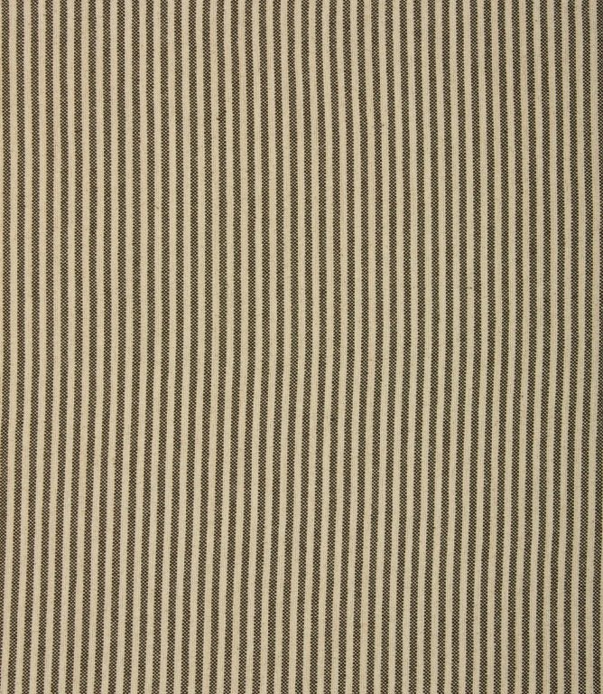 Aldsworth Ticking Fabric / Khaki - Just Fabrics