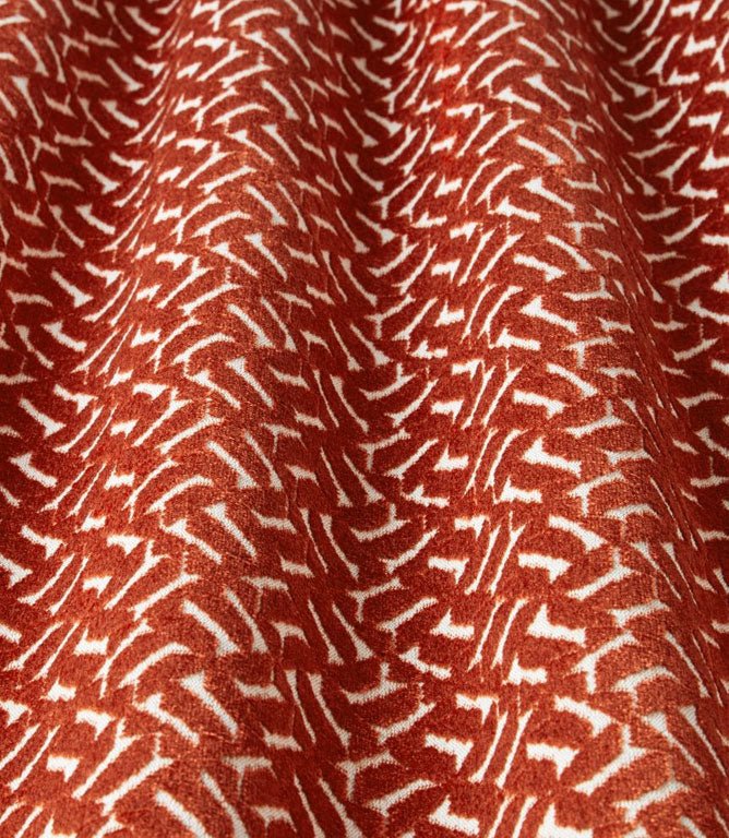 Apollo FR Fabric / Burnt Orange - Just Fabrics