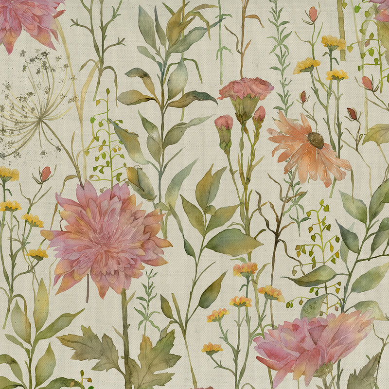 Delamere Fabric / Blossom - Just Fabrics