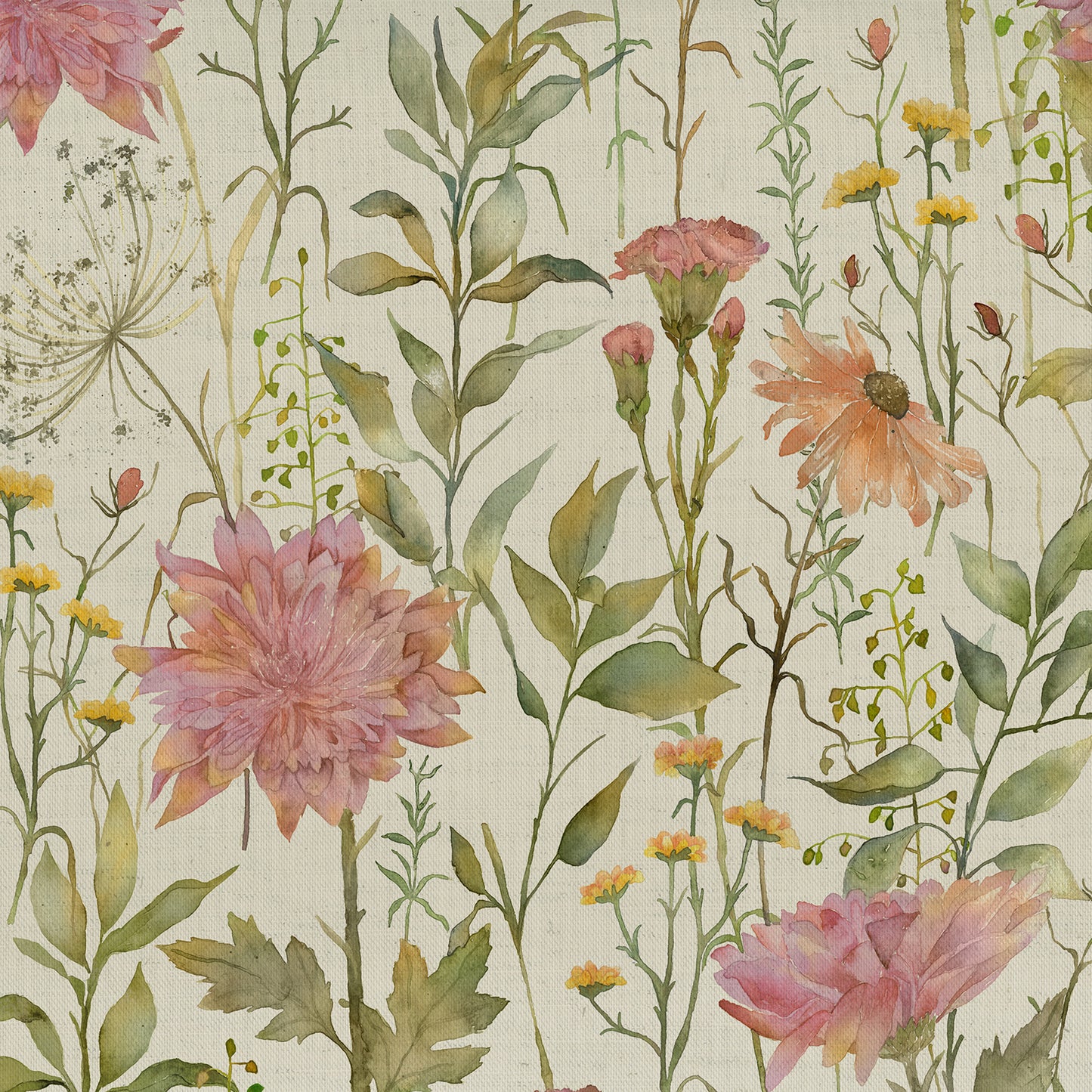 Delamere Fabric / Blossom - Just Fabrics