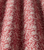 Shimla Fabric / Carmine - Just Fabrics