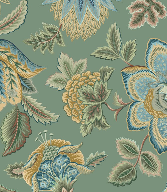 Manasi FR Fabric / Malachite - Just Fabrics