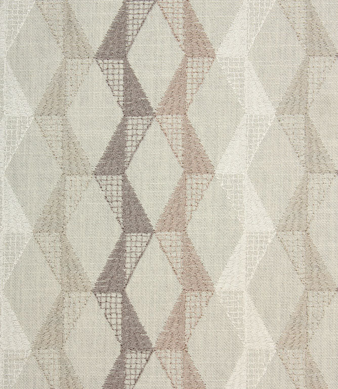 Lezam Emboidery Fabric / Natural - Just Fabrics