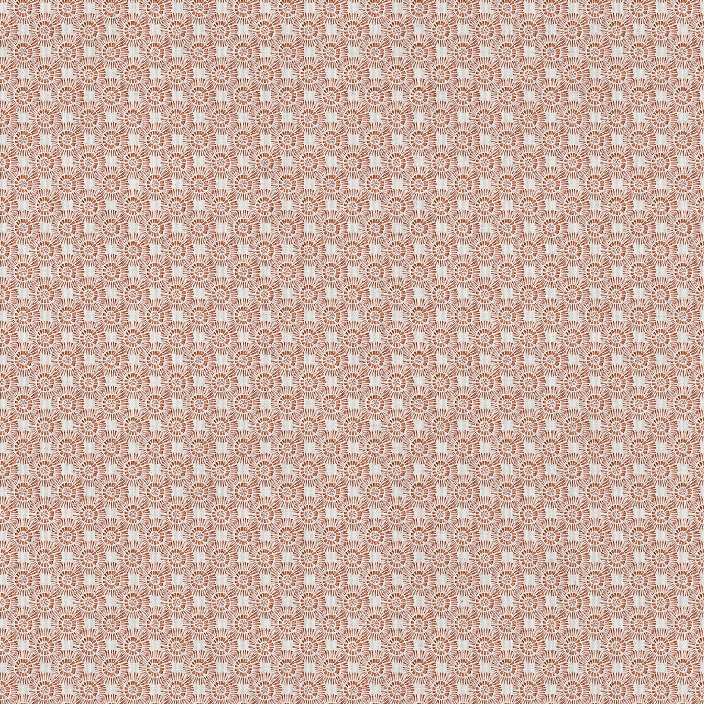 Vali Fabric / Terracotta - Just Fabrics