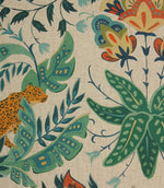 Wild Eden Fabric / Azure - Just Fabrics
