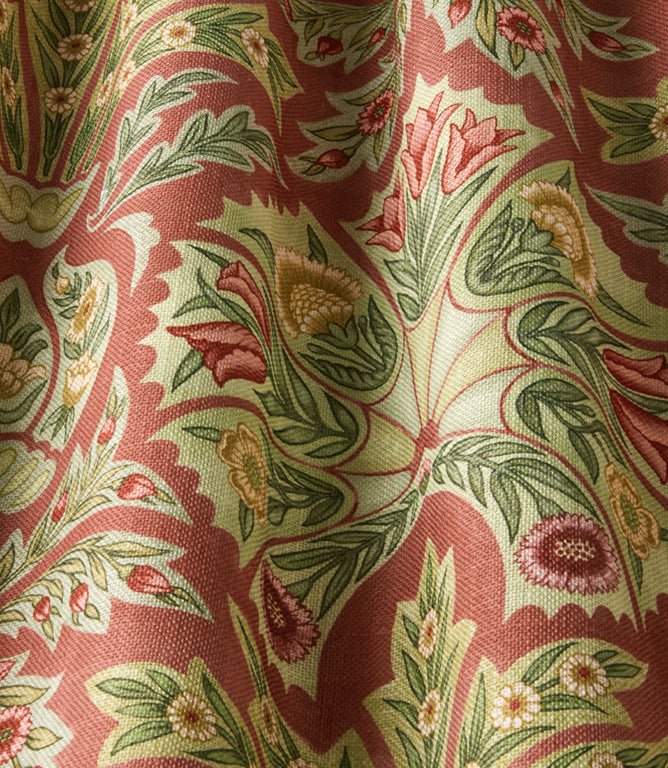 Murano Fabric / Dark Coral - Just Fabrics