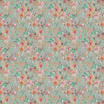 Primrose Fabric / Duck Egg - Just Fabrics