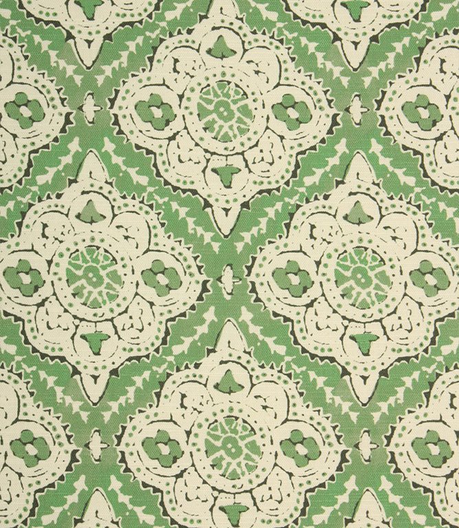 Casablanca Fabric / Sap Green - Just Fabrics