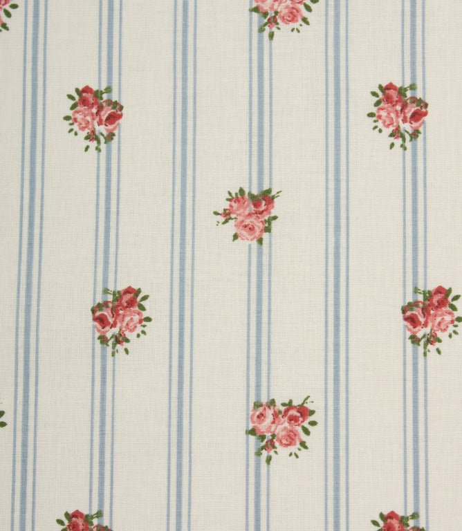 Rosebury Fabric / Blue - Just Fabrics