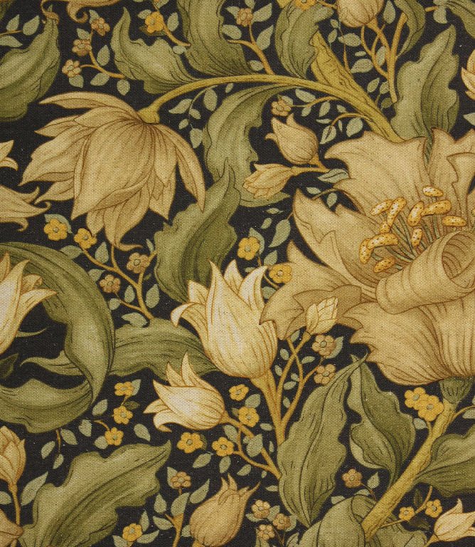 Claremont Fabric / Indigo - Just Fabrics