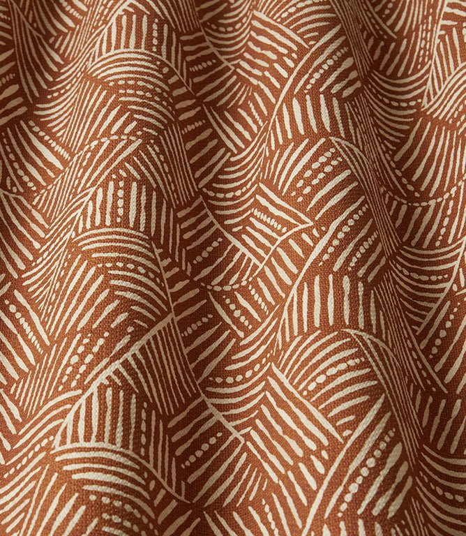 Triangulum Fabric / Sienna - Just Fabrics