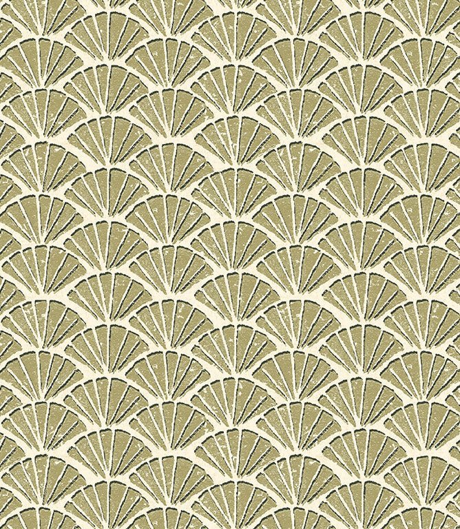 Ayumi FR Fabric / Olive - Just Fabrics