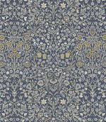 Blackthorne Oilcloth Fabric / River - Just Fabrics