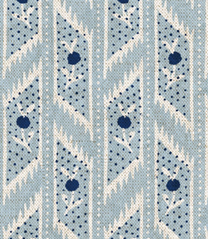 Meadow Path Fabric / Indigo - Just Fabrics