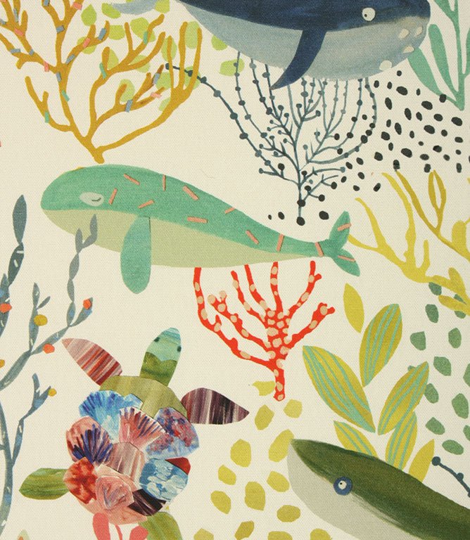 Bubbles Fabric / Jungle - Just Fabrics