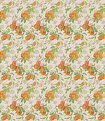 Peach Harvest Fabric / Cream - Just Fabrics