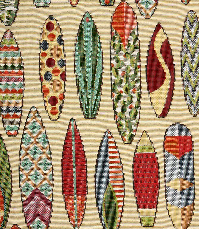 Surf Tapestry Fabric / Multi - Just Fabrics